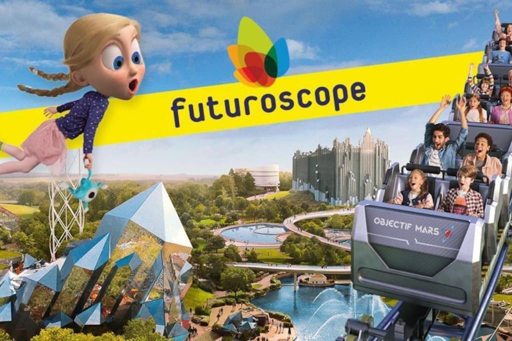 Maisons Martigny B - Proche Futuroscope Et Aquascope Chasseneuil-du-Poitou Dış mekan fotoğraf